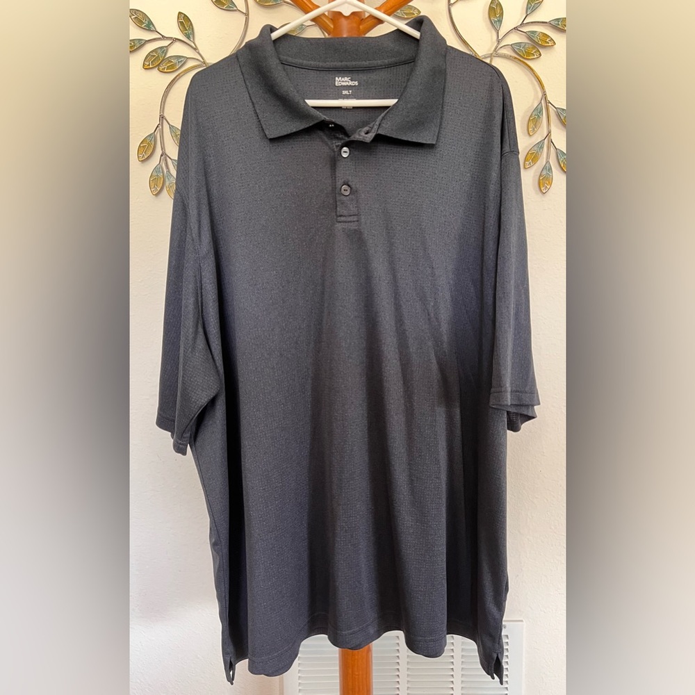 Marc Edwards Men's Charcoal Polo Shirt